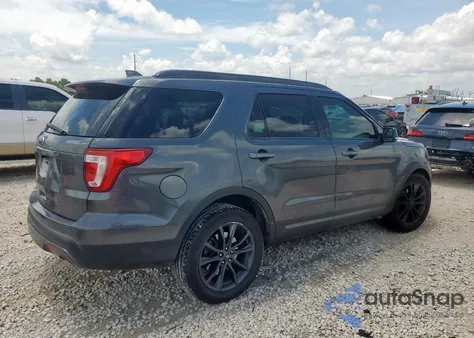 2017 Ford Explorer Xlt from USA, damaged, VIN 1FM5K7D81HGE22981